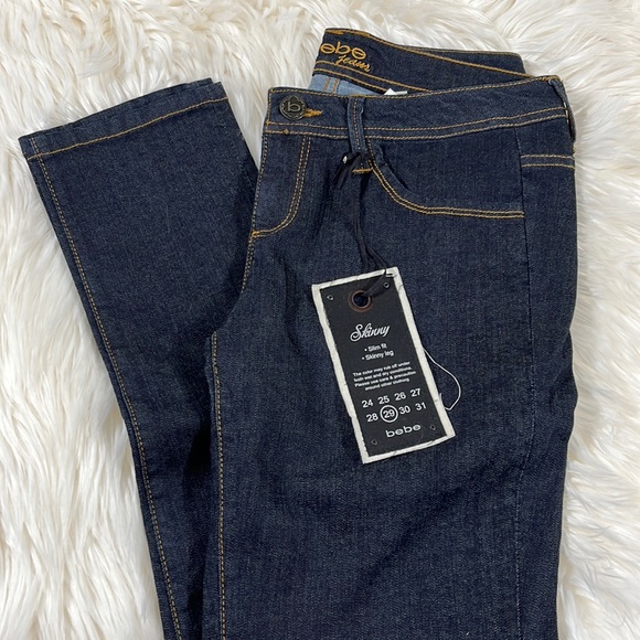 bebe Denim - Bebe Quinn Skinny Dark Denim 29